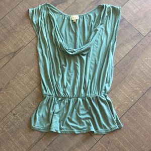 Versatile peplum top